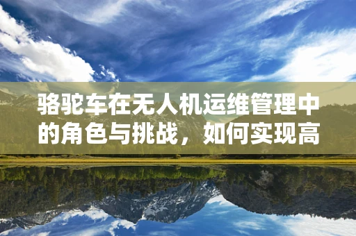 骆驼车在无人机运维管理中的角色与挑战，如何实现高效物资补给？