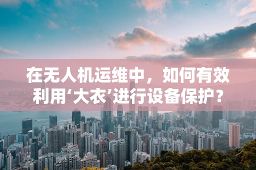 在无人机运维中，如何有效利用‘大衣’进行设备保护？
