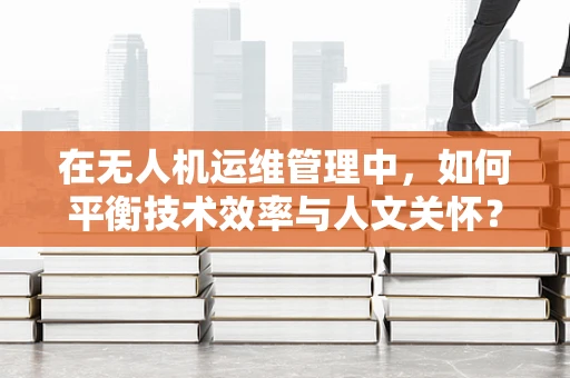 在无人机运维管理中，如何平衡技术效率与人文关怀？