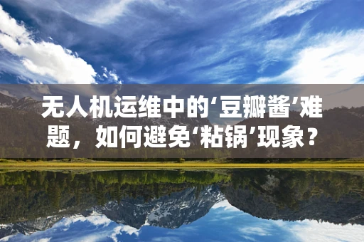 无人机运维中的‘豆瓣酱’难题，如何避免‘粘锅’现象？