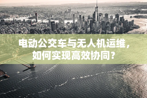 电动公交车与无人机运维，如何实现高效协同？