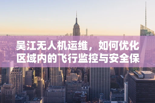 吴江无人机运维，如何优化区域内的飞行监控与安全保障？