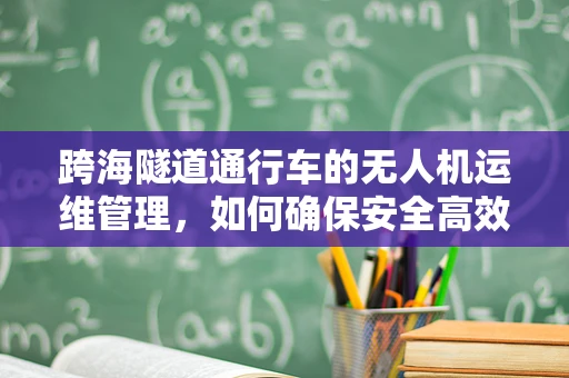 跨海隧道通行车的无人机运维管理，如何确保安全高效？