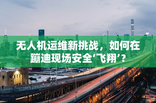 无人机运维新挑战，如何在蹦迪现场安全‘飞翔’？