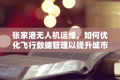 张家港无人机运维，如何优化飞行数据管理以提升城市安全？