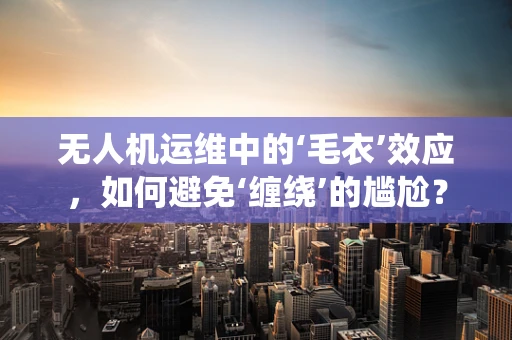 无人机运维中的‘毛衣’效应，如何避免‘缠绕’的尴尬？
