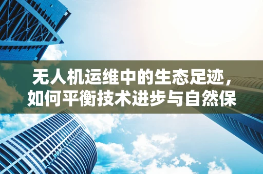 无人机运维中的生态足迹，如何平衡技术进步与自然保护？