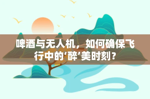 啤酒与无人机，如何确保飞行中的‘醉’美时刻？