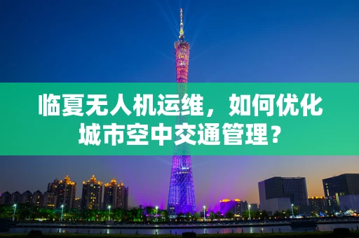 临夏无人机运维，如何优化城市空中交通管理？