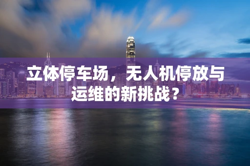 立体停车场，无人机停放与运维的新挑战？