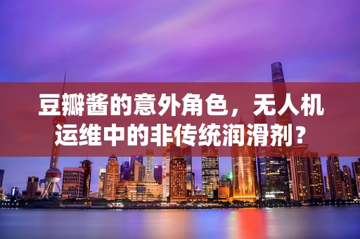 豆瓣酱的意外角色，无人机运维中的非传统润滑剂？