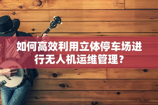 如何高效利用立体停车场进行无人机运维管理？