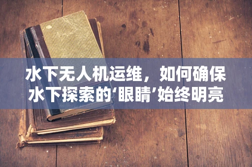水下无人机运维，如何确保水下探索的‘眼睛’始终明亮？