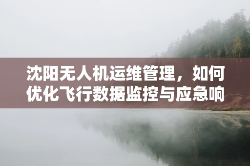 沈阳无人机运维管理，如何优化飞行数据监控与应急响应机制？