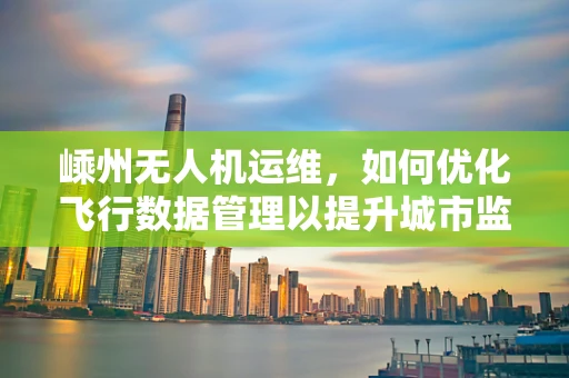 嵊州无人机运维，如何优化飞行数据管理以提升城市监控效率？
