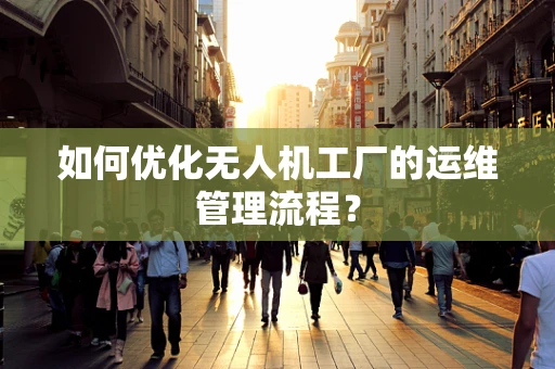 如何优化无人机工厂的运维管理流程？
