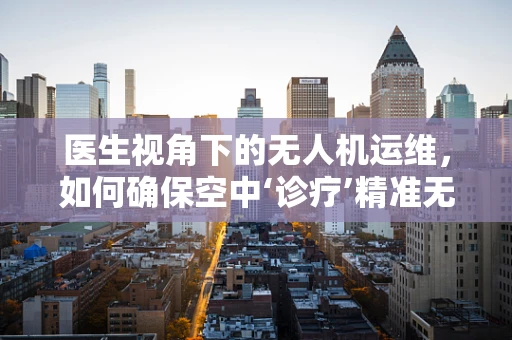 医生视角下的无人机运维，如何确保空中‘诊疗’精准无误？