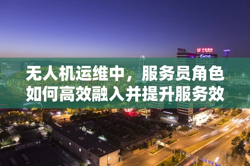 无人机运维中，服务员角色如何高效融入并提升服务效率？