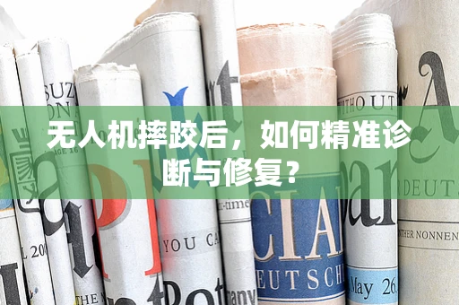 无人机摔跤后，如何精准诊断与修复？