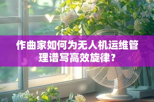 作曲家如何为无人机运维管理谱写高效旋律？