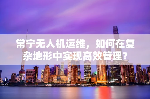 常宁无人机运维，如何在复杂地形中实现高效管理？