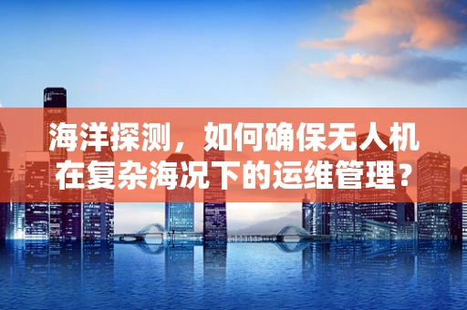 海洋探测，如何确保无人机在复杂海况下的运维管理？