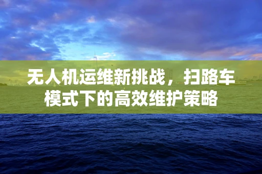 无人机运维新挑战，扫路车模式下的高效维护策略