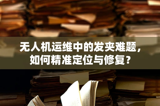 无人机运维中的发夹难题，如何精准定位与修复？