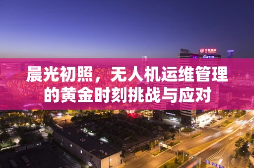 晨光初照，无人机运维管理的黄金时刻挑战与应对
