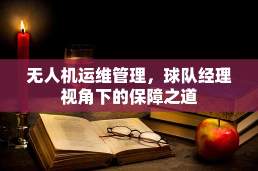 无人机运维管理，球队经理视角下的保障之道