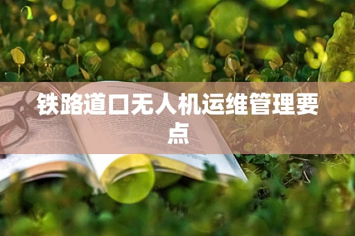 铁路道口无人机运维管理要点