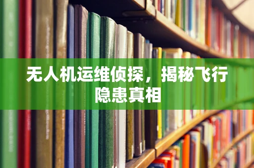 无人机运维侦探，揭秘飞行隐患真相