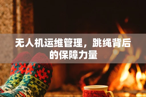 无人机运维管理，跳绳背后的保障力量