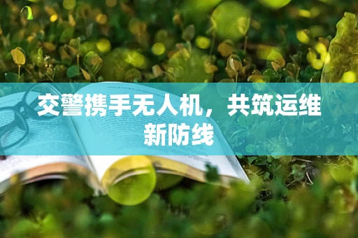 交警携手无人机，共筑运维新防线
