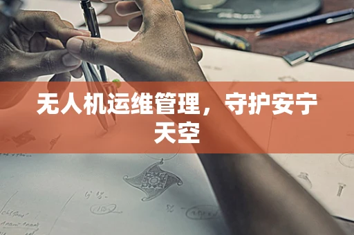 无人机运维管理，守护安宁天空