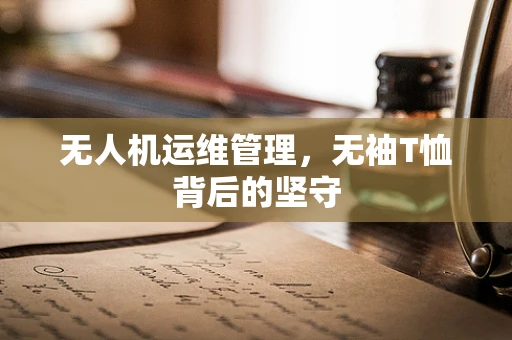 无人机运维管理，无袖T恤背后的坚守