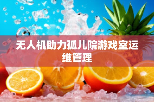 无人机助力孤儿院游戏室运维管理