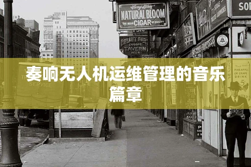 奏响无人机运维管理的音乐篇章