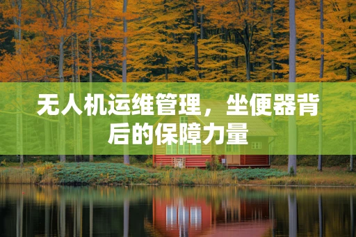 无人机运维管理，坐便器背后的保障力量