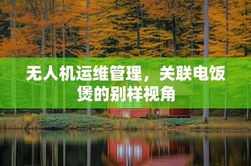 无人机运维管理，关联电饭煲的别样视角