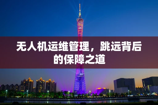 无人机运维管理，跳远背后的保障之道