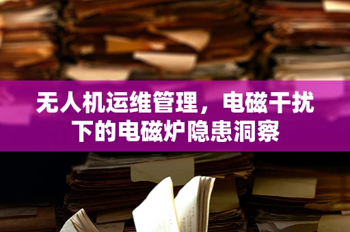 无人机运维管理，电磁干扰下的电磁炉隐患洞察
