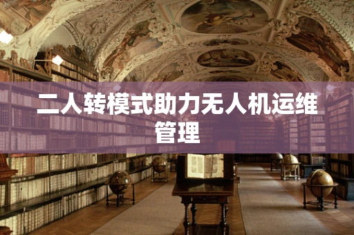 二人转模式助力无人机运维管理
