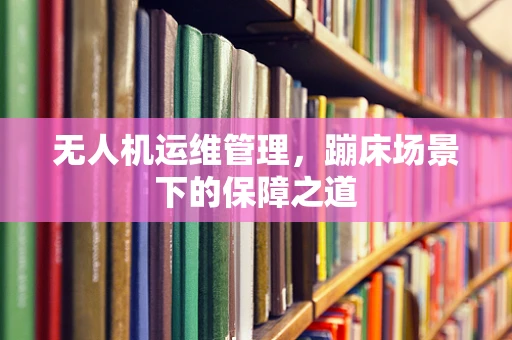 无人机运维管理，蹦床场景下的保障之道