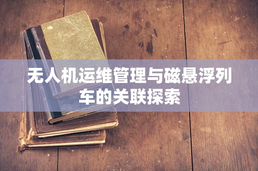 无人机运维管理与磁悬浮列车的关联探索