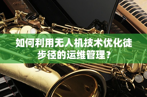 如何利用无人机技术优化徒步径的运维管理？