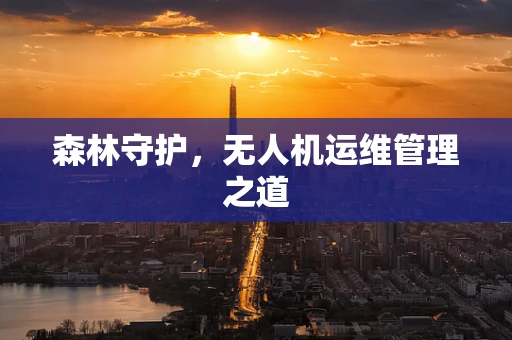 森林守护，无人机运维管理之道