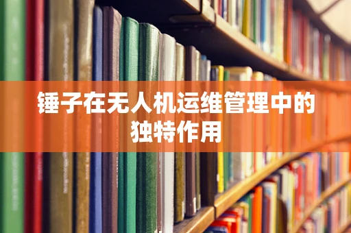 锤子在无人机运维管理中的独特作用