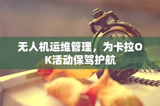 无人机运维管理，为卡拉OK活动保驾护航