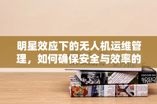 明星效应下的无人机运维管理，如何确保安全与效率的双重保障？